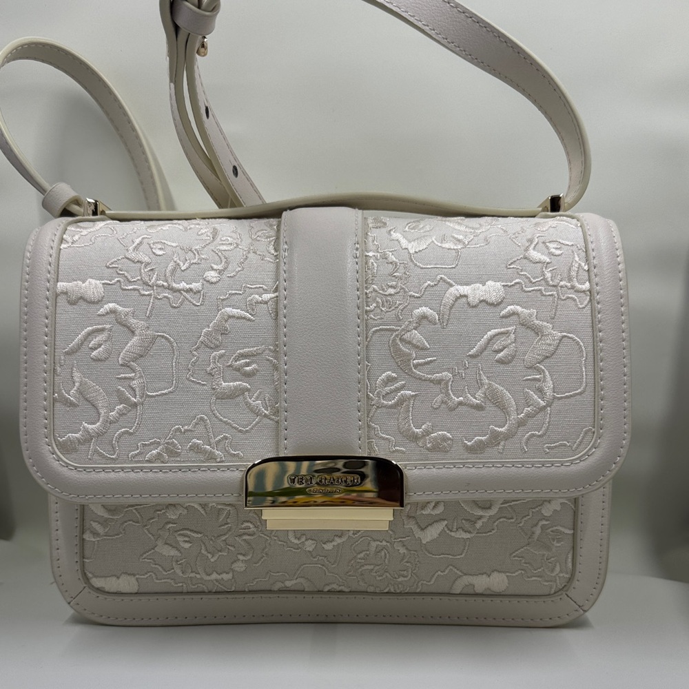 Ted Baker Cream Floral Crossbody Bag